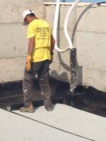 חברת "האחים תמם" מבצעת הלחמת יריעות ביטומניות