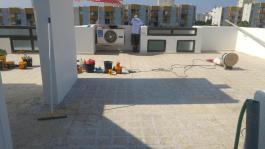 איטום גג מרוצף ע"י חברת "דורון עבודות איטום"