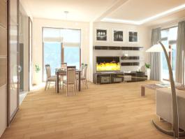 בניית קיר בידורית שלם בסלון בעזרת גבס