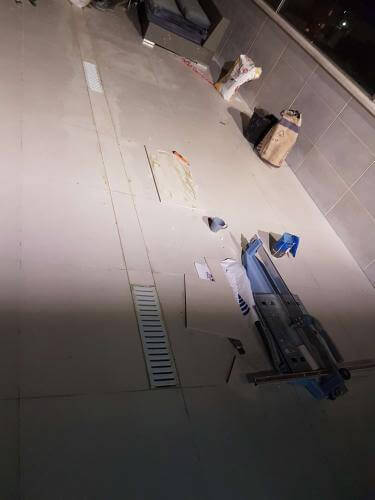 החלפת מקטע צנרת - אחרי