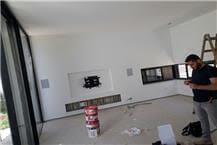 עבודת גבס בסלון